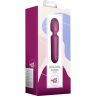 Сливовый wand-вибратор Playful Passion - 16,9 см. купить в секс шопе