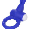 Фиолетовое виброкольцо с зайчиком для клиторального массажа Power Rabbit Clit Cockring купить в секс шопе