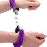 Пушистые фиолетовые наручники OUCH! Purple  купить в секс шопе