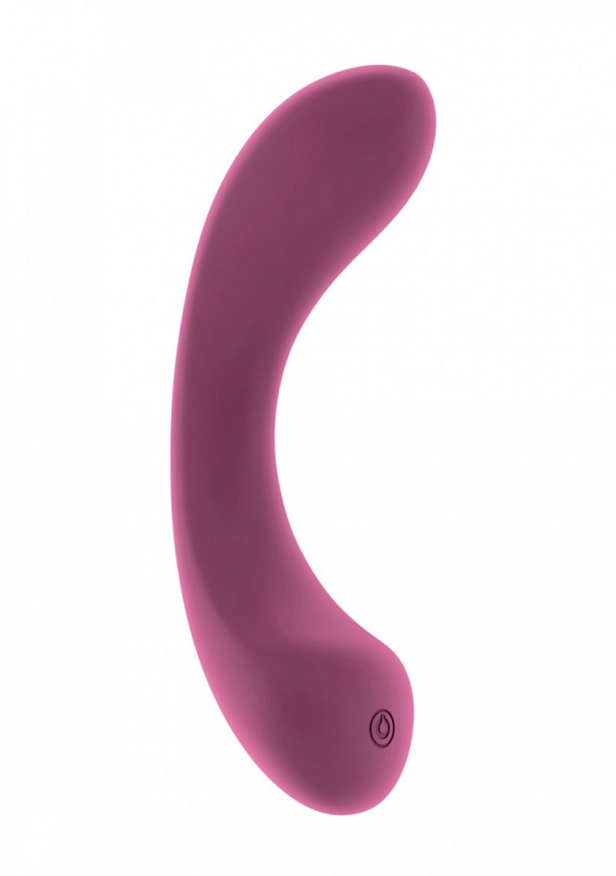 Розовый гнущийся вибратор Olivia - 15,6 см. купить в секс шопе