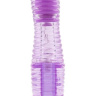 Фиолетовый вибратор с рёбрышками Lines Exciter - 16,2 см. купить в секс шопе