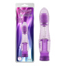 Фиолетовый вибратор с рёбрышками Lines Exciter - 16,2 см. купить в секс шопе