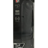 Чёрный вибратор-реалистик без мошонки PURRFECT SILICONE DELUXE 8INCH - 20 см. купить в секс шопе