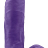Фиолетовый фаллоимитатор Bold Massive 9 Inch Dildo - 24,1 см. купить в секс шопе