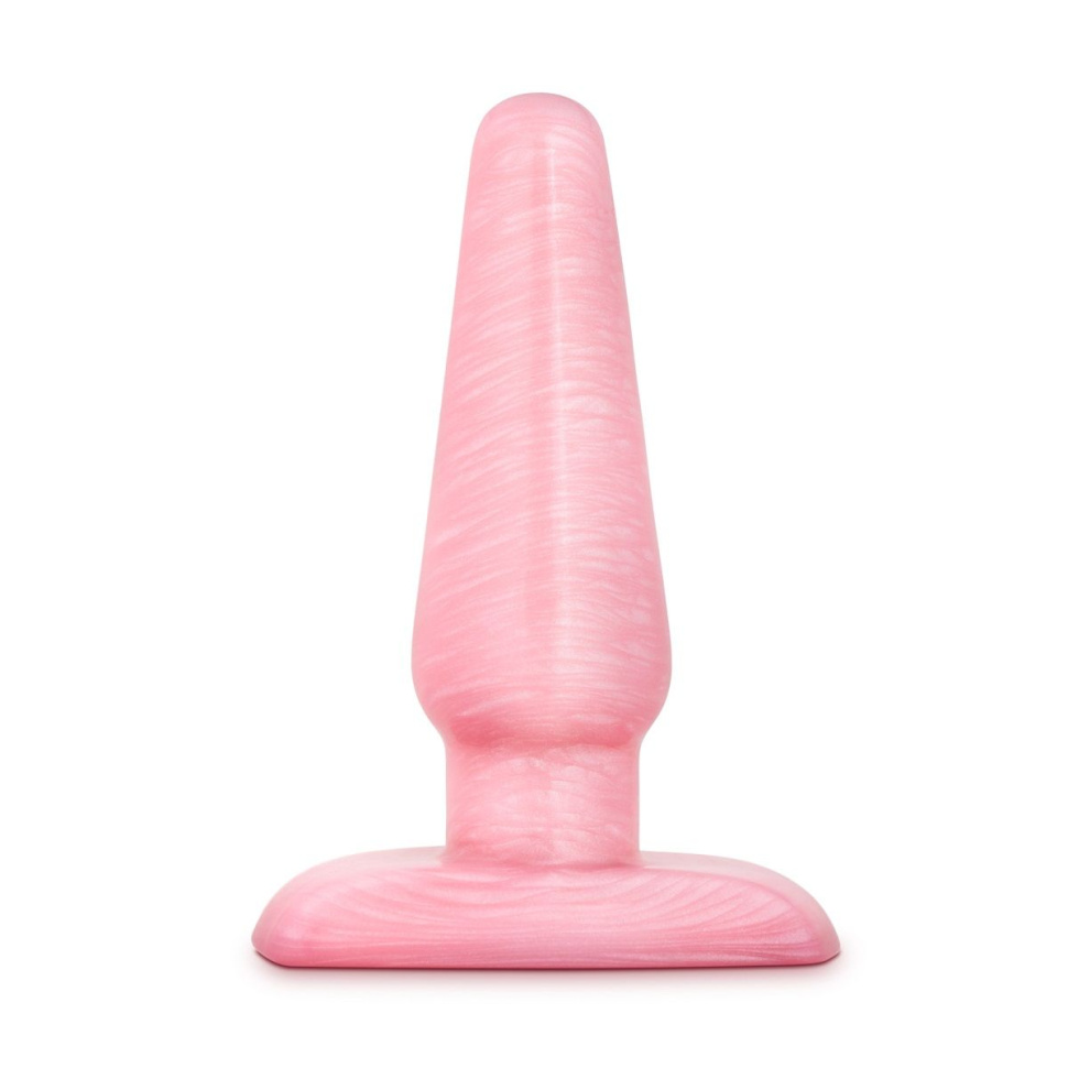 Розовая анальная пробка B Yours Small Cosmic Plug - 10,1 см. купить в секс шопе