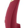Бордовый клиторальный стимулятор Womanizer Premium 2 купить в секс шопе