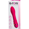 Ярко-розовый вибратор TOYFA March - 16,6 см. купить в секс шопе