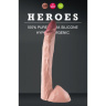 Фаллоимитатор большого размера Heroes #23 Flesh - 30 см. купить в секс шопе