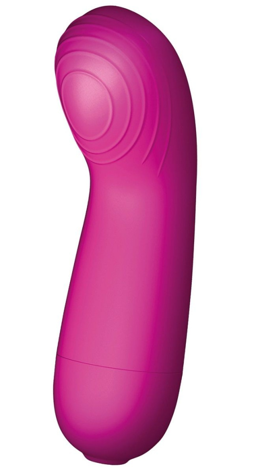 Ярко-розовый стимулятор для G-точки Sugar Berry - 12 см. купить в секс шопе