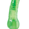 Зелёный гелевый вибратор JELLY JOY 7INCH 10 RHYTHMS GREEN - 17,5 см. купить в секс шопе