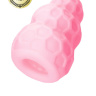 Розовый рельефный мастурбатор Flaff купить в секс шопе