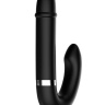 Двойной черный вибратор Double - 18 см. купить в секс шопе