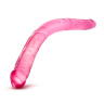 Розовый двусторонний фаллоимитатор B Yours 16  Double Dildo - 40,6 см. купить в секс шопе