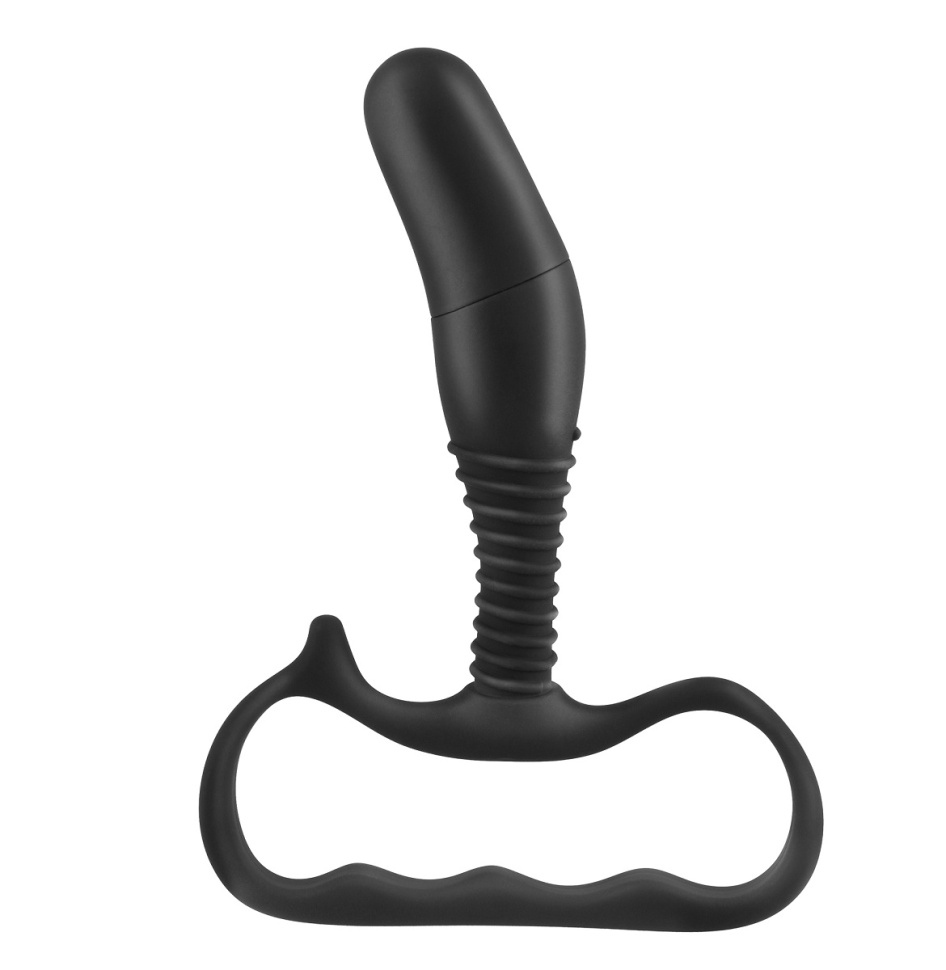Стимулятор простаты Vibrating Prostate Stimulator с вибрацией - 14,5 см. купить в секс шопе