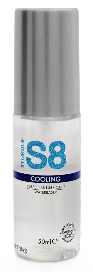 Охлаждающий лубрикант на водной основе S8 Cooling Lube - 50 мл. купить в секс шопе