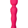 Розовый двусторонний вибратор с подогревом All-In - 21 см. купить в секс шопе
