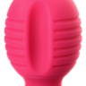Розовый двусторонний вибратор с подогревом All-In - 21 см. купить в секс шопе