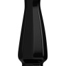 Черный анальный стимулятор с гранями Bottom Line Model 3 - 10,5 см. купить в секс шопе