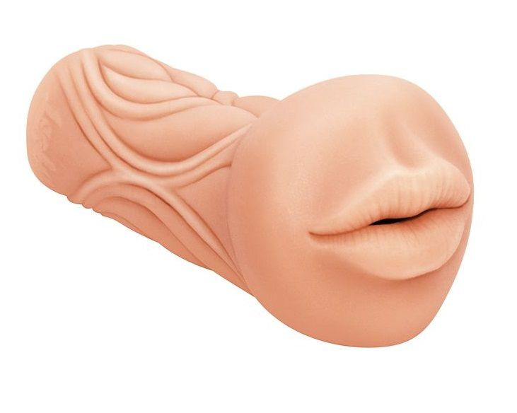 Телесный мастурбатор-ротик Sweet Lips купить в секс шопе
