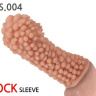 Насадка на фаллос с пузыриками по всей поверхности EXTREME SLEEVE M-SIZE - 14,7 см. купить в секс шопе
