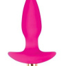 Розовая коническая анальная пробка Sweet Toys - 10,5 см. купить в секс шопе