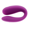 Фиолетовый стимулятор для пар с вибропулей купить в секс шопе
