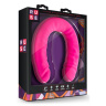 Розовый двусторонний фаллоимитатор 18 inch Silicone Slim Double Dong - 45,7 см.  купить в секс шопе
