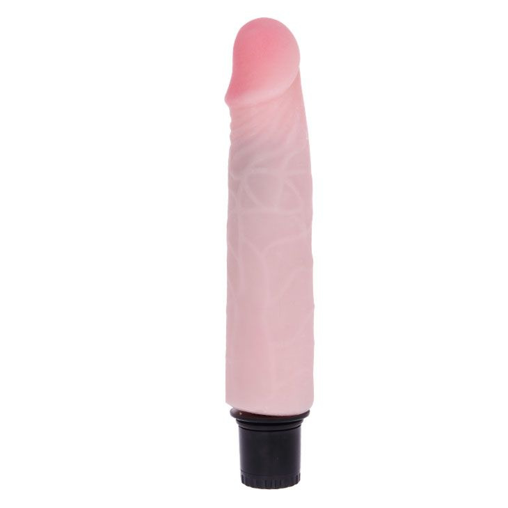 Водонепроницаемый вибратор-реалистик - 21,2 см. купить в секс шопе