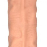 Телесный двусторонний фаллоимитатор длиной Double Dong - 48,1 см. купить в секс шопе