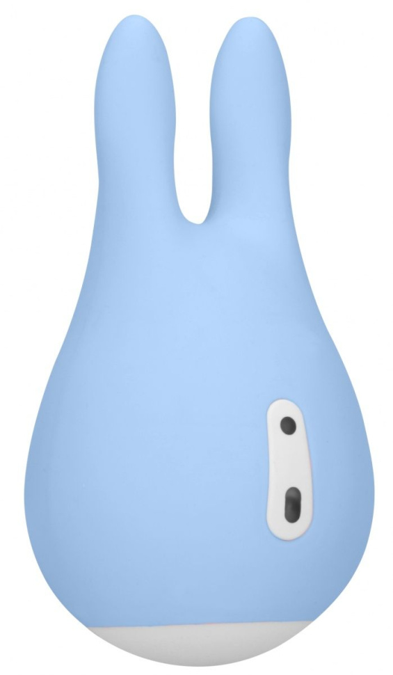 Голубой клиторальный стимулятор Sugar Bunny - 9,5 см. купить в секс шопе