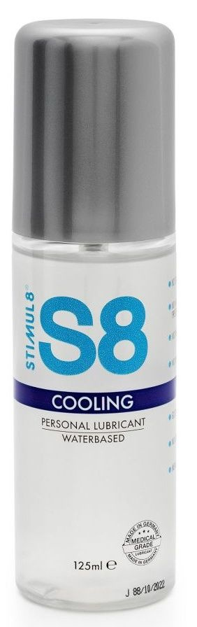 Охлаждающий лубрикант на водной основе S8 Cooling Lube - 125 мл. купить в секс шопе