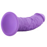 Фиолетовый реалистичный фаллоимитатор Jammy - 20,3 см. купить в секс шопе