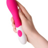Розовый вибратор A-Toys Mika - 19,8 см. купить в секс шопе