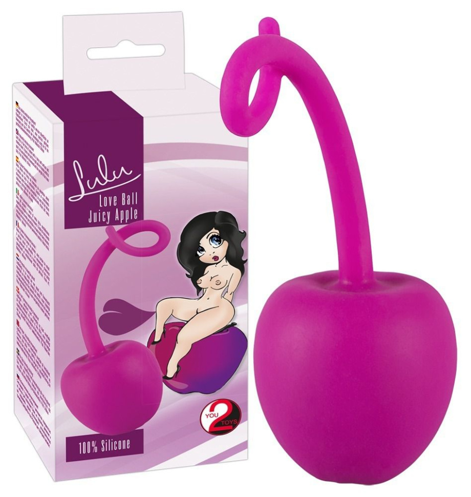 Вагинальный шарик в форме вишенки Lulu купить в секс шопе