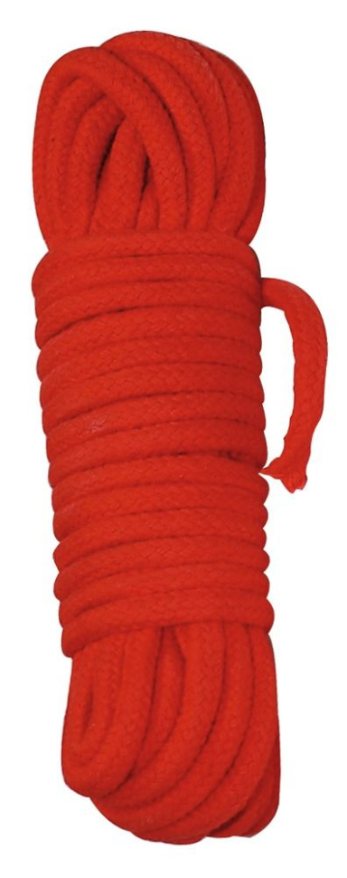 Красная веревка для бандажа - 3 м. купить в секс шопе