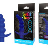 Синяя вибрирующая анальная елочка Sweet Toys - 10,8 см. купить в секс шопе