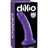 Фиолетовый фаллоимитатор 6  Slim Dillio - 17 см. купить в секс шопе