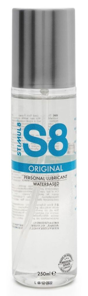 Универсальный лубрикант на водной основе S8 Original Lubricant - 250 мл. купить в секс шопе