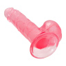 Розовый реалистичный фаллоимитатор Sundo - 20 см. купить в секс шопе