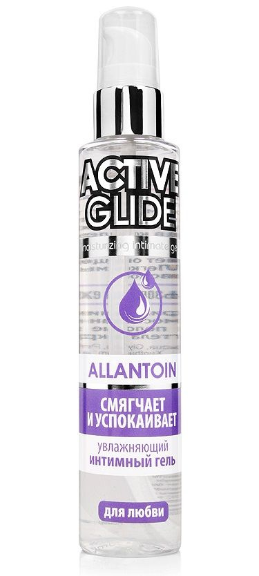 Увлажняющий интимный гель Active Glide Allantoin - 100 гр. купить в секс шопе