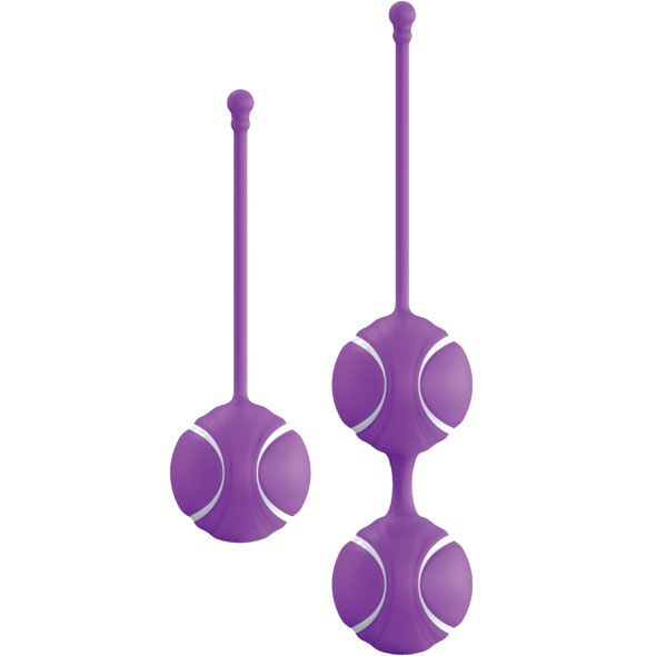 Набор фиолетовых вагинальных шариков O-balls Set купить в секс шопе