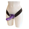 Фиолетовый страпон с вибрацией ALIAS FEMALE STRAP-ON - 16 см. купить в секс шопе