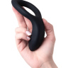 Черное эрекционное кольцо Lovense Diamo купить в секс шопе