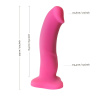 Ярко-розовый фаллоимитатор с функцией семяизвержения Pop Dildo - 17,9 см. купить в секс шопе