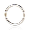 Стальное эрекционное кольцо STEEL COCK RING - 3.5 см. купить в секс шопе