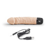 Телесный вибратор-реалистик 6.5  Girthy Realistic Vibrator - 19 см. купить в секс шопе