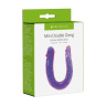 Фиолетовый U-образный фаллоимитатор Mini Double Dong - 30 см. купить в секс шопе