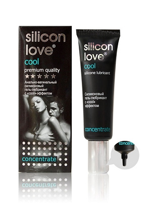 Освежающий гель-лубрикант на силиконовой основе Silicon Love cool- 30 гр. купить в секс шопе