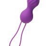 Фиолетовые шарики с пульсирующими бусинами JOS ALBA купить в секс шопе
