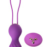 Фиолетовые шарики с пульсирующими бусинами JOS ALBA купить в секс шопе